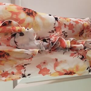 Floral Ruffle Blouse